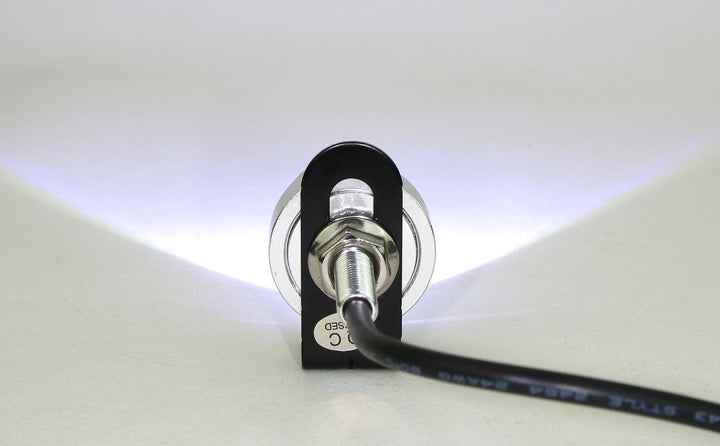 Tiny LED Spotlight - 1 Watt High Power LED - 1 Diameter - 100 Lumen - Waterproof - Cool White - 10 to 30VDC