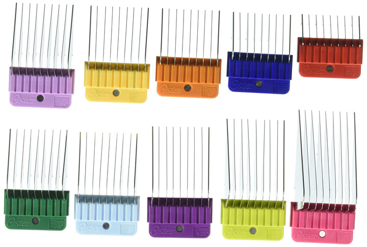 10-Piece Stainless Steel Pet Clipper Guide Comb Kit (078936-100-000)