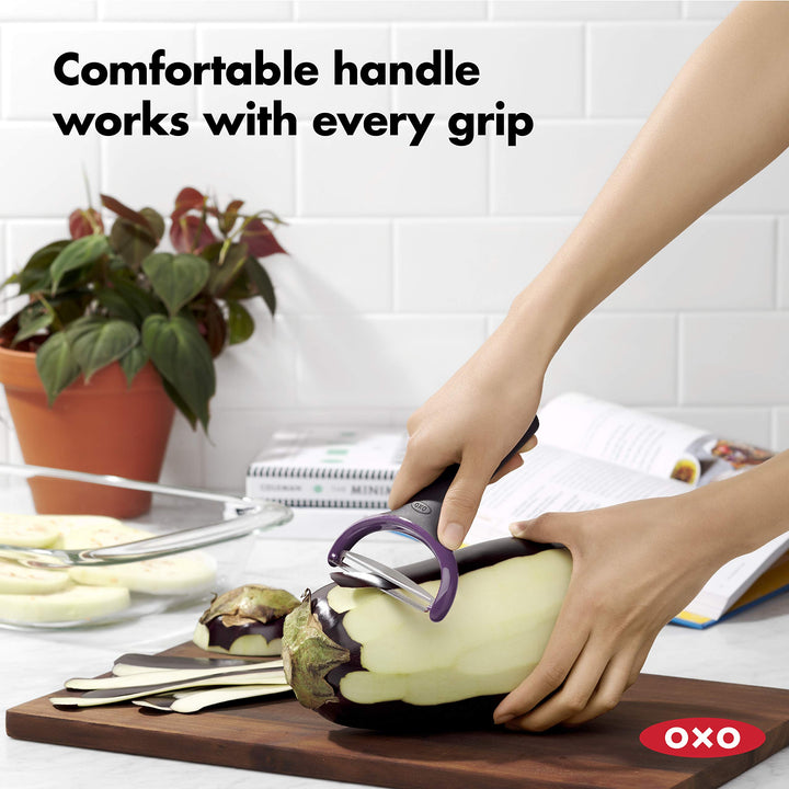 Good Grips Large Vegetable Y Prep Peeler, Black