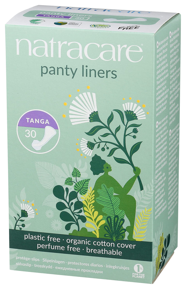 Natural Panty Liners Tanga 30 Count Boxes