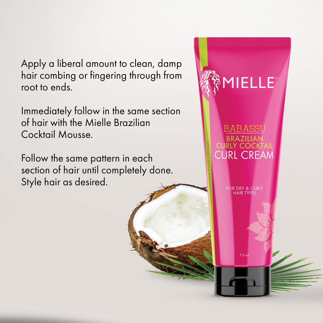 Brazilian Curly Cocktail Curl Cream (7.5 oz.)