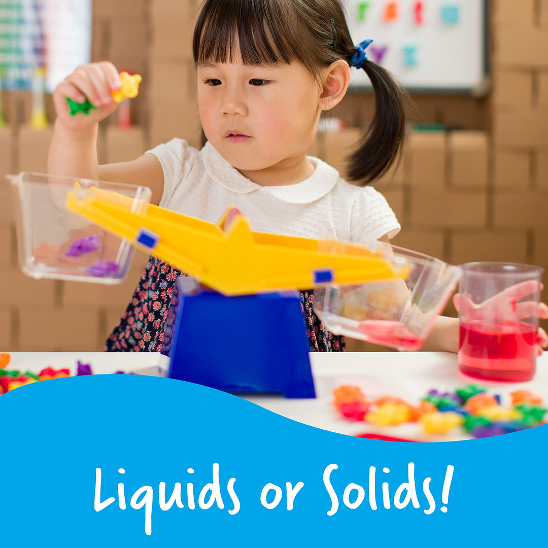 Primary Bucket Balance Teaching Scale - 1 Piece, Ages 3+, Math for Preschoolers, Classroom Balance Scale, Balance Scale for Kids, Science for Kids,Back to School Supplies
