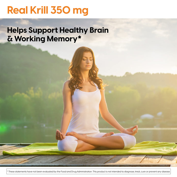 Doctor's Best Real Krill, 350mg 60-Count