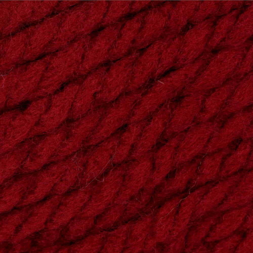 Softee Chunky Yarn, 3.5 Oz, Gauge 6 Super Bulky, Wine