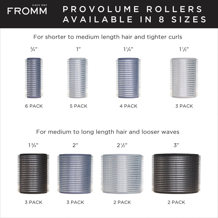 Pro Volume Thermal Ceramic 3 Hair Roller 2-Pack, F6019