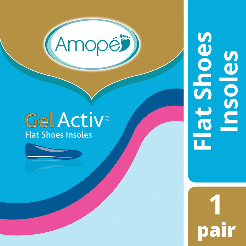 Gel Activ Flat Shoes Insoles, 2 Count (Pack of 1)