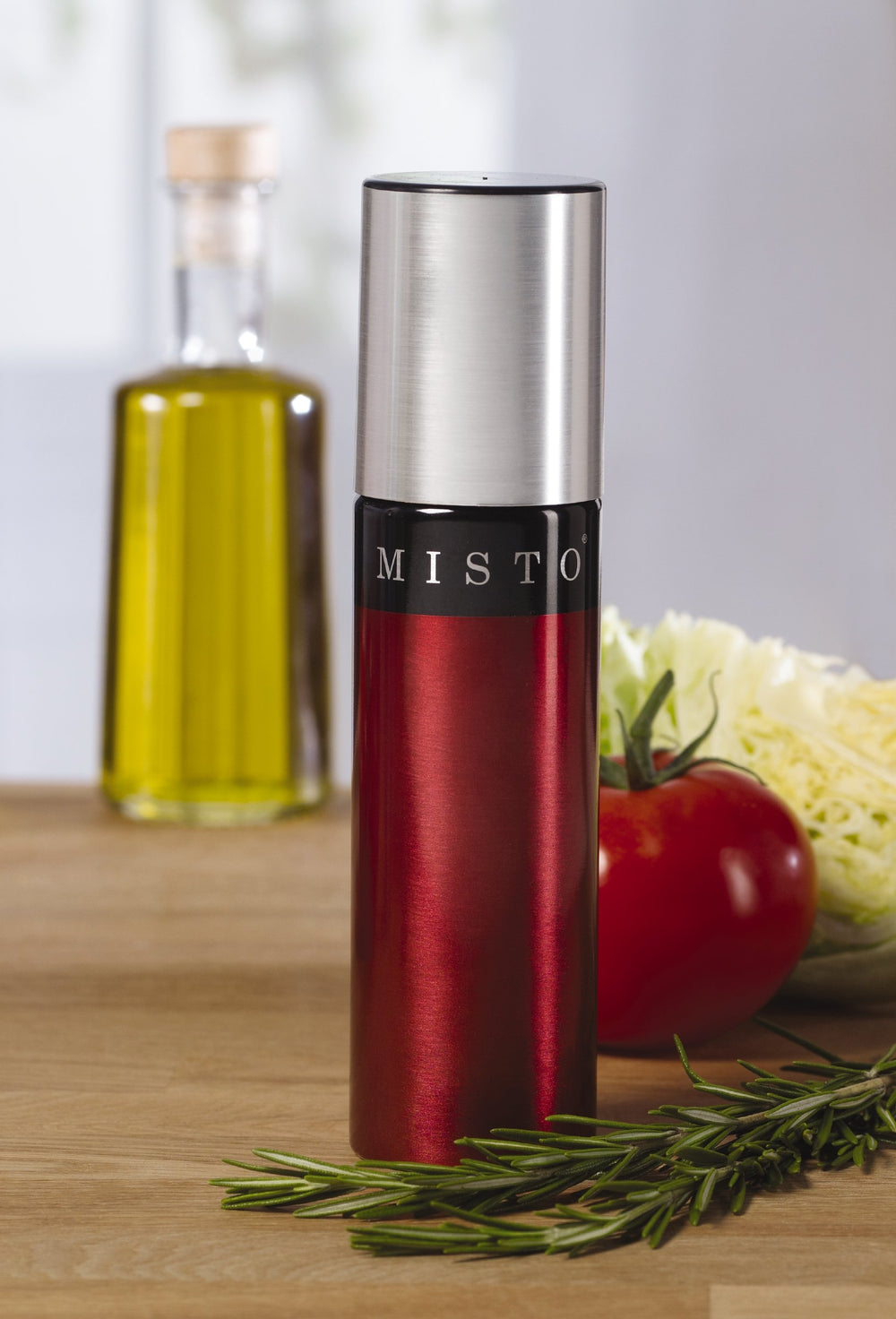 Misto Aluminum Olive Oil Sprayer, Tomato -,Red