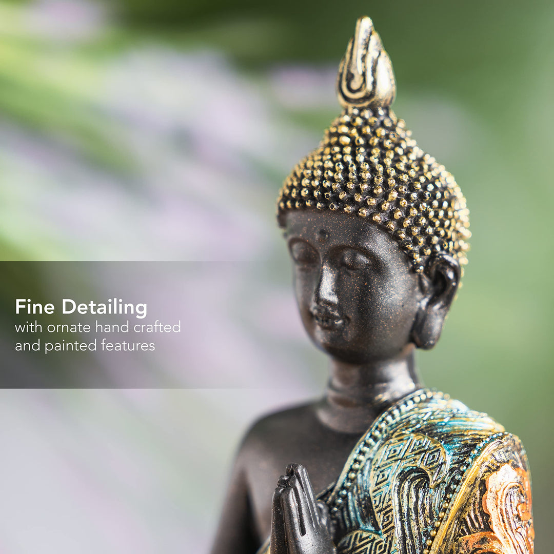 Buddha Statue - Buda - Buddha Decor - Budha - Buddah - Budda - Buddah Statue for Indoor - Budhist Decor - Small Buddha Statue - Thai Decor - Buddhism Decor by BRT Enterprises