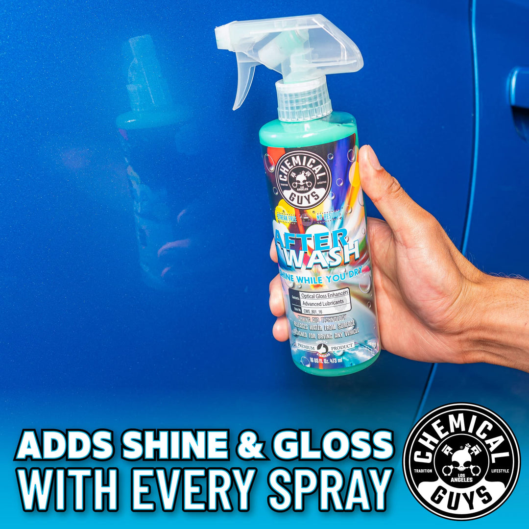 CWS_801_16 After Wash Sprayable Gloss Boosting Car Wash Drying Aid (Helps Reduce Water Spots), 16 fl. Oz