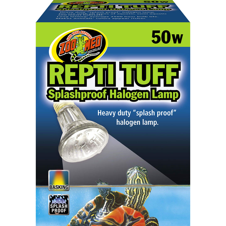 Turtle Tuff Splashproof Halogen Lamp, 50 Watts