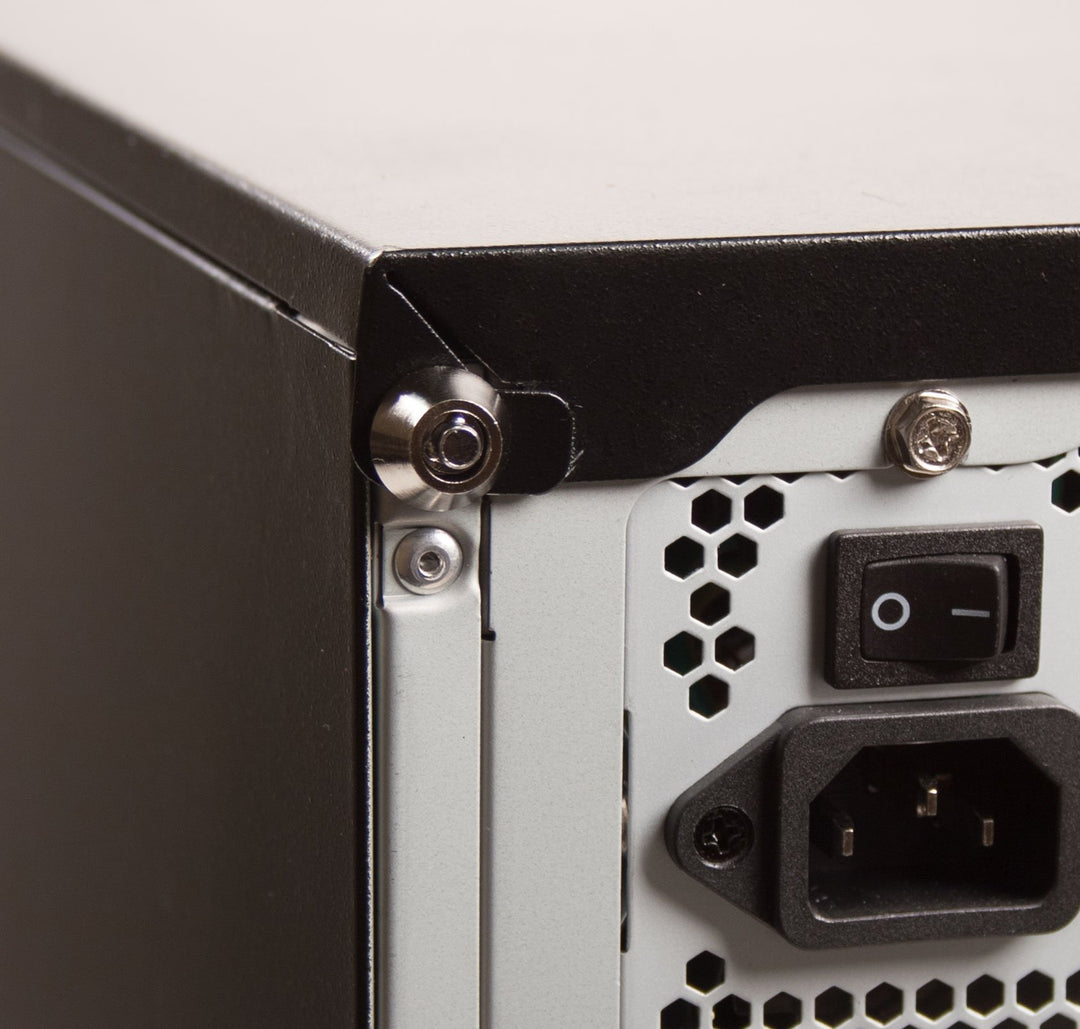 Security Products 0601 High Security Computer Case Lock with Chrome Finish, Keyed Alike (-0601)