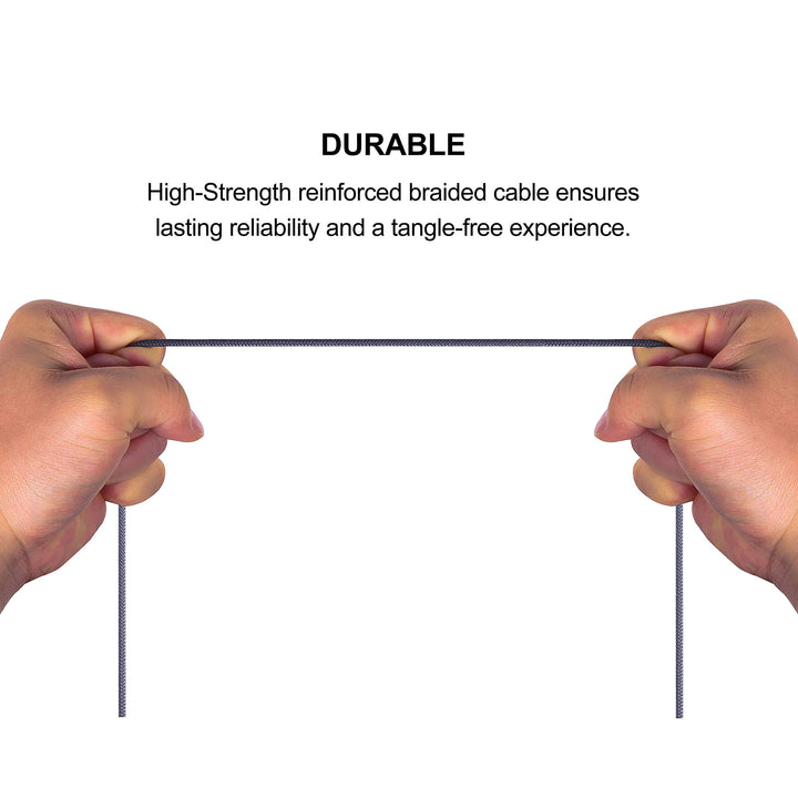 Audio Replacement Cable with in-Line Mic Remote Volume Control Compatible with Sennheiser Momentum, Momentum 2.0, HD1 Headphones, Audio Cord Compatible with Samsung Galaxy Huawei Android