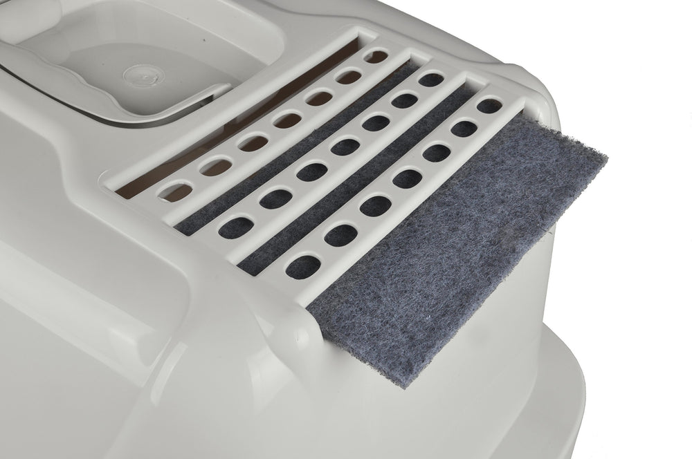 Pets Odor Reducing Zeolite Cat Litter Box Air Filter, Fits All Pans, 1 Count