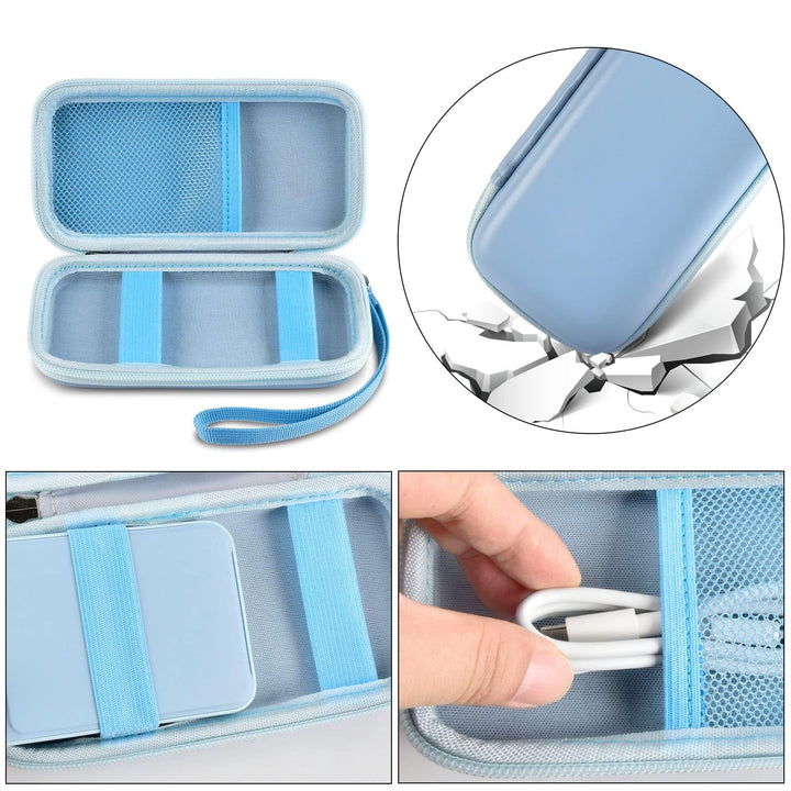 Case Compatible with Anker for Magnetic Portable Charger 5,000mAh Wireless Portable Charger. Power Bank Storage Holder for Anker 621 622 321 MagGo Battery Bank (Box Only) - Blue