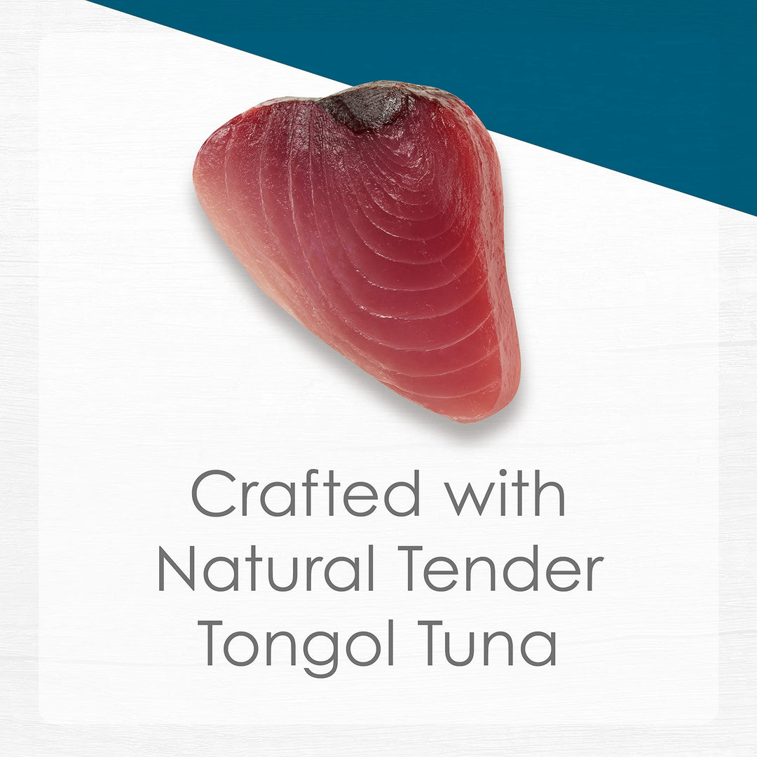 Purina Natural Wet Cat Food, Purely Natural Tender Tongol Tuna Entree - (Pack of 10) 2 oz. Trays