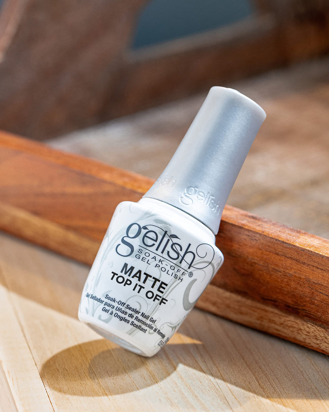 Matte Top It Off Sealer Gel Top Coat LED Gel Polish, 0.5 oz.