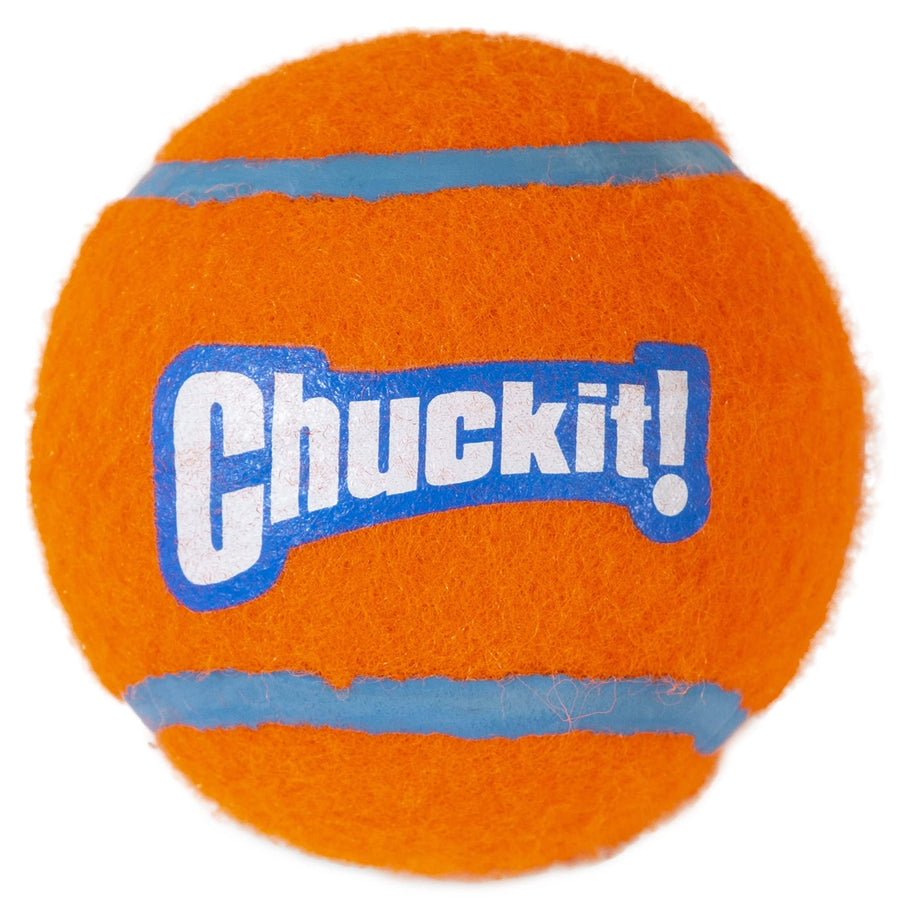 Dog Tennis Ball Dog Toy, Large (3 Inch Diameter) for dogs 60-100 lbs, Pack of 2