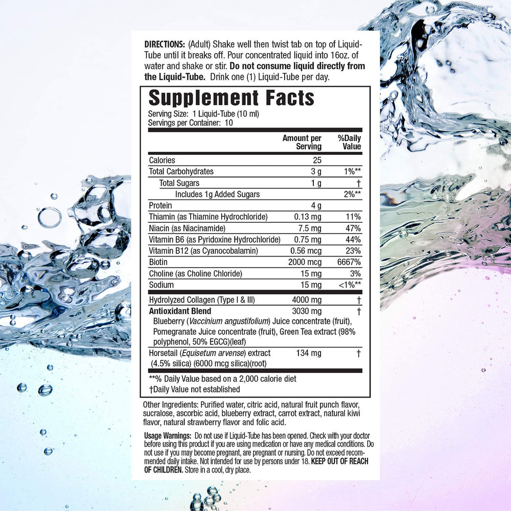 Liquid Collagen Skin Revitalization, 10 Count 3.35 Fl Oz (2 Pack)