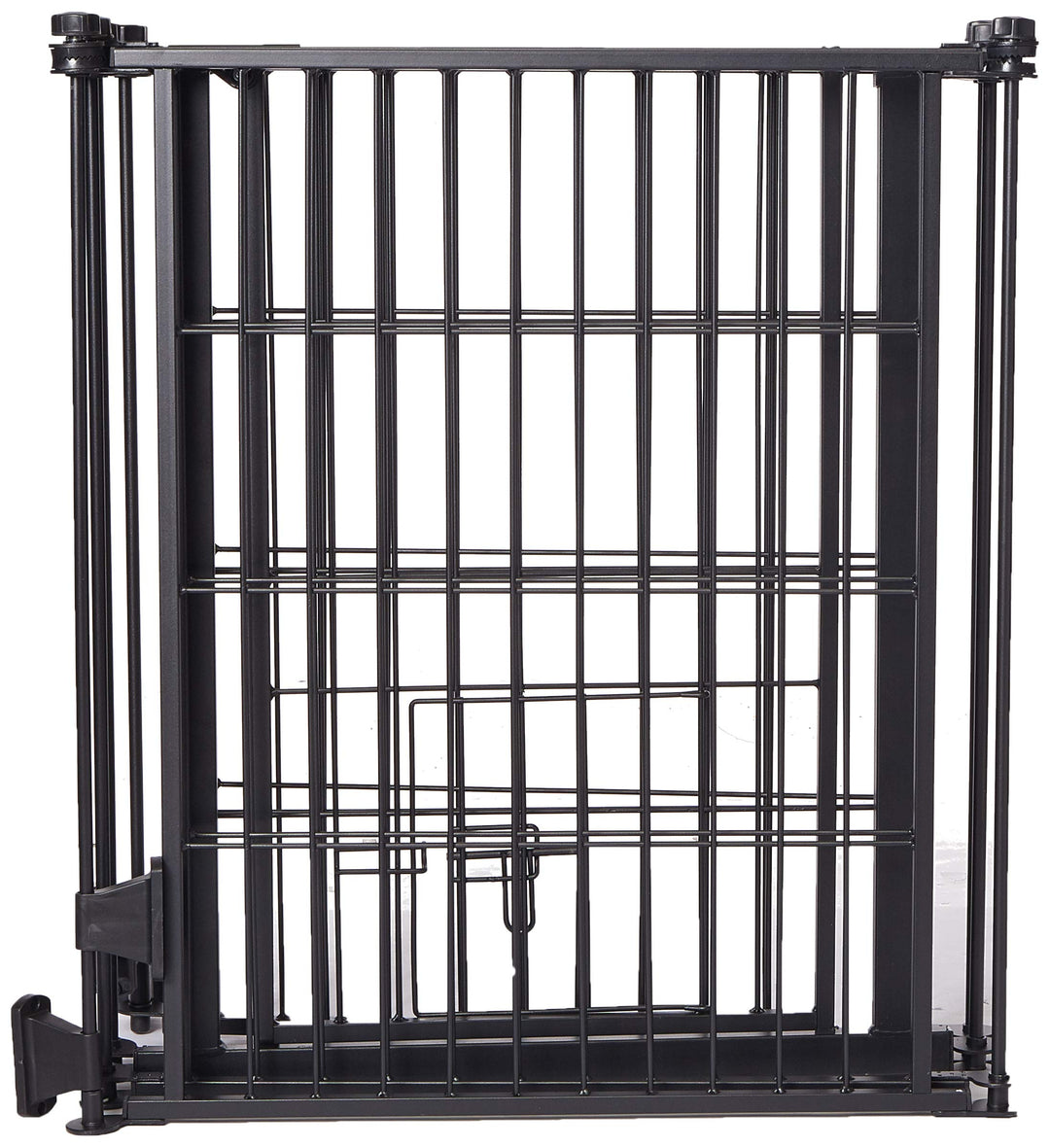 Outdoor Super Wide Pet Pen and Gate Black 28x144 Inch