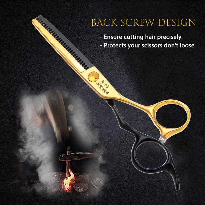 Professional Hair Scissors Hairdressing Shears Japanese Stainless Steel 6.0 Barber Haircut Shear Salons Home Use for Men Women