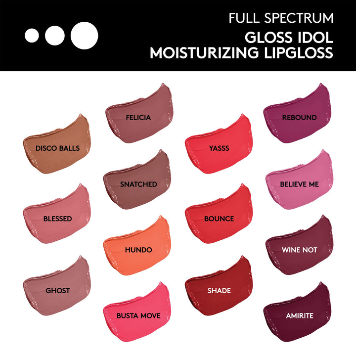 Gloss Idol, Moisturizing Lip Gloss, Amirite, 0.12 Ounce