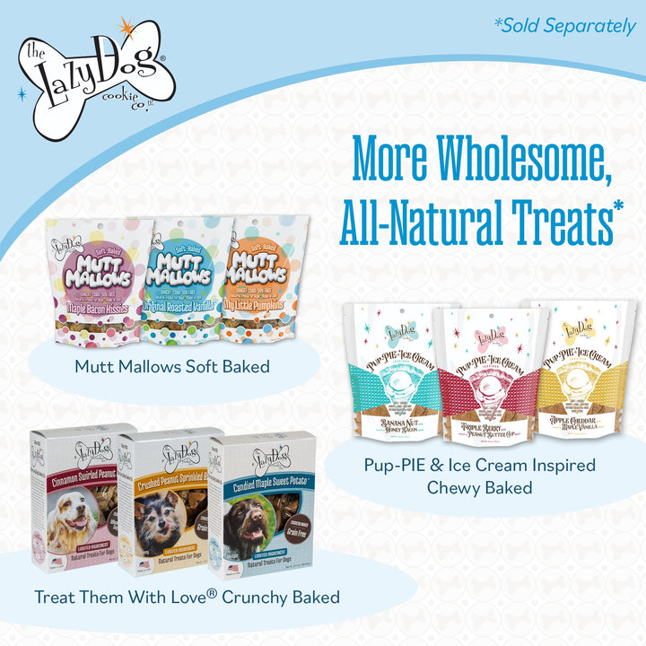 The Lazy Dog Pup-Pie - Original Pup-Pie - Happy Birthday Dog Treat for a Special Dog, 5 oz.