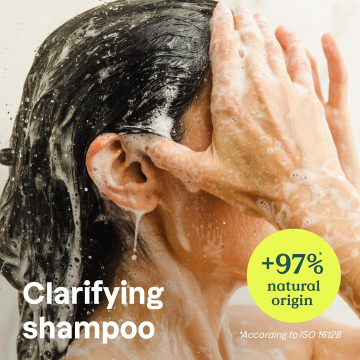 Natural Shampoo - Clarifying, White Tea and Lemon Leaves, 16 Fluid Ounce