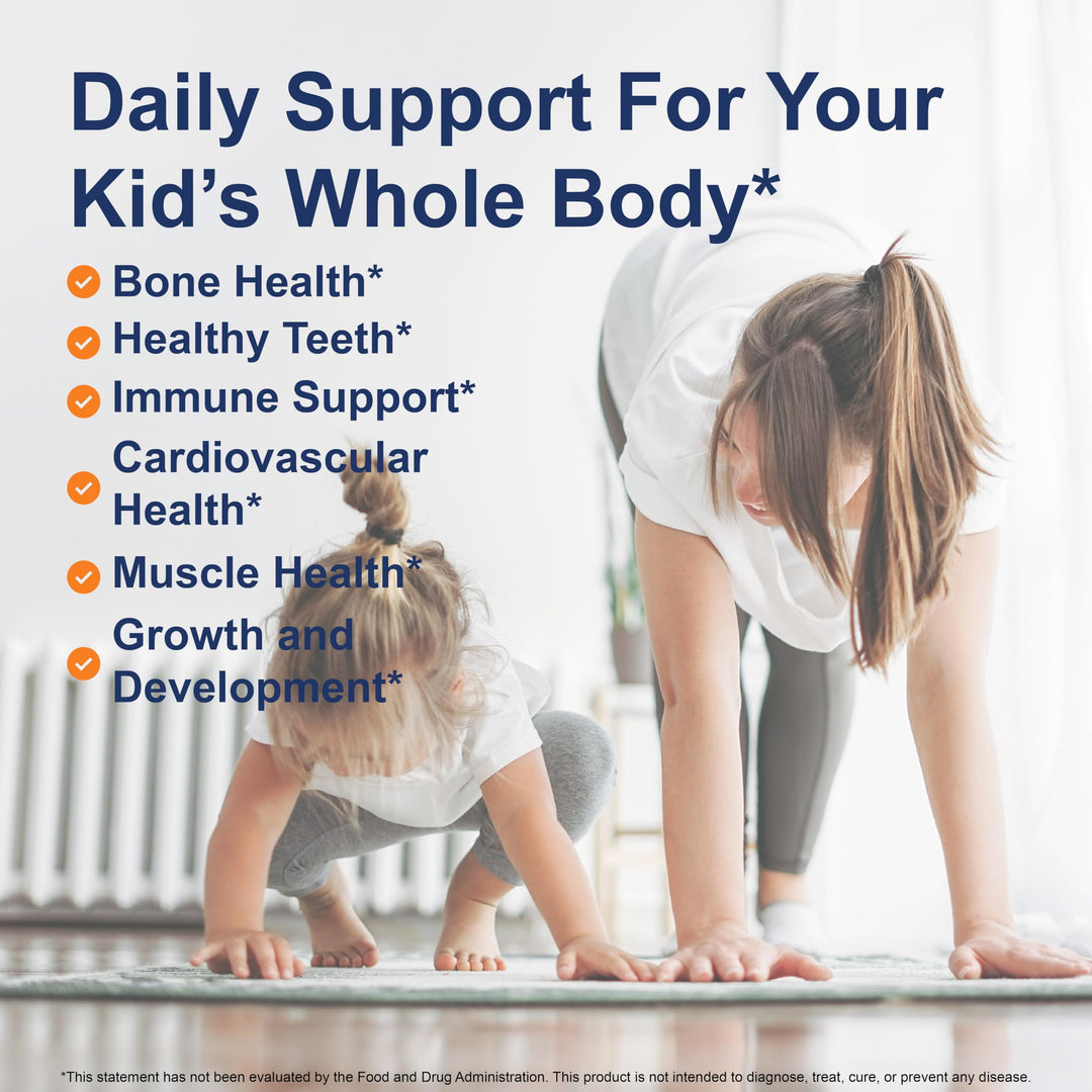 - Kid's Super Daily D3, Kids Vitamin D Drops, 400 IU (10 mcg) per Drop, Heart & Immune Health, Vegetarian, Liquid Vitamin D Drops, Unflavored, 365 Drops