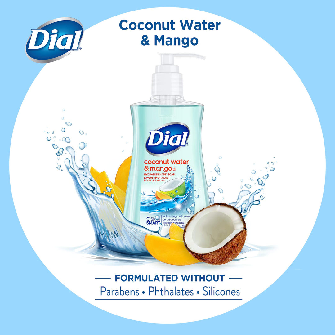 Liquid Hand Soap, Coconut Water Mango, 7.5 Ounce