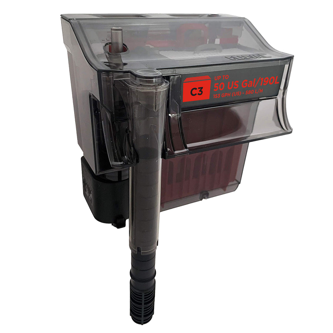 C3 Power Filter, Fish Tank Filter for Aquariums up to 50 Gal.