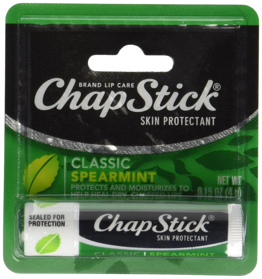 (12 Tubes) Spearmint Lip Balm Hard To Find!