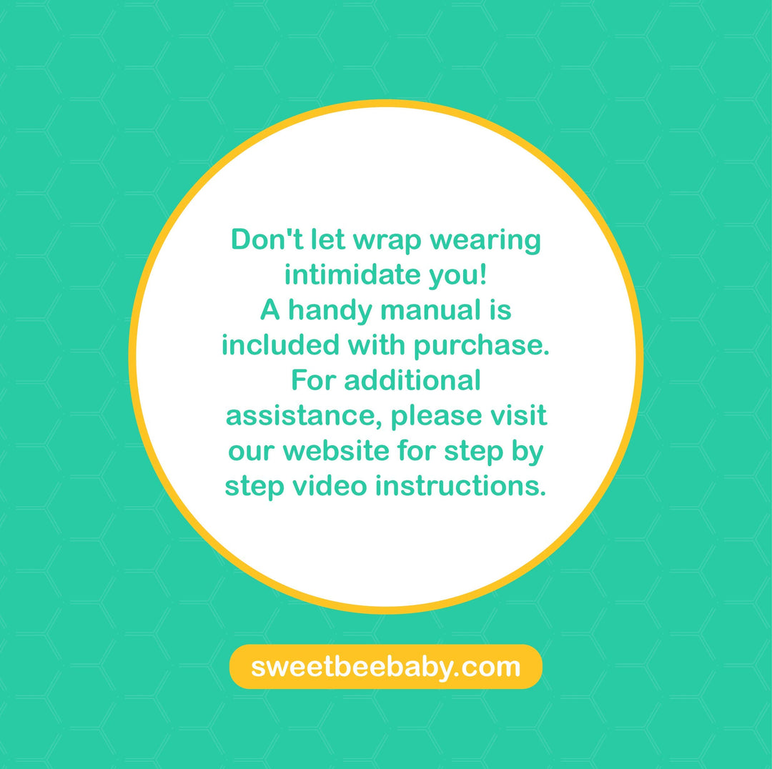 Lightweight Baby Wrap - Natural and Breathable Babywearing Carrier Sling for Babies, Infants, & Newborns