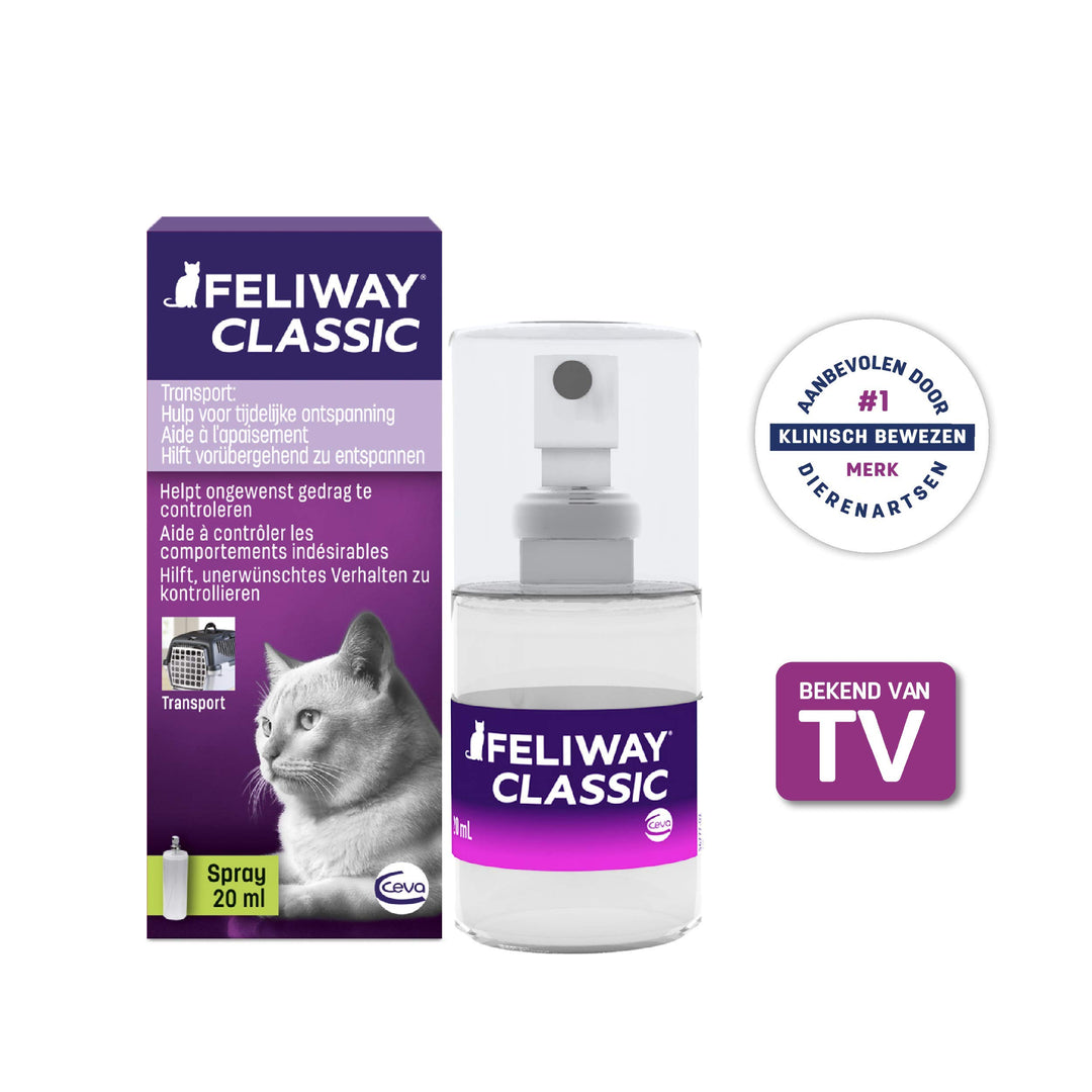Classic Cat Calming Pheromone Travel Spray (20 mL)