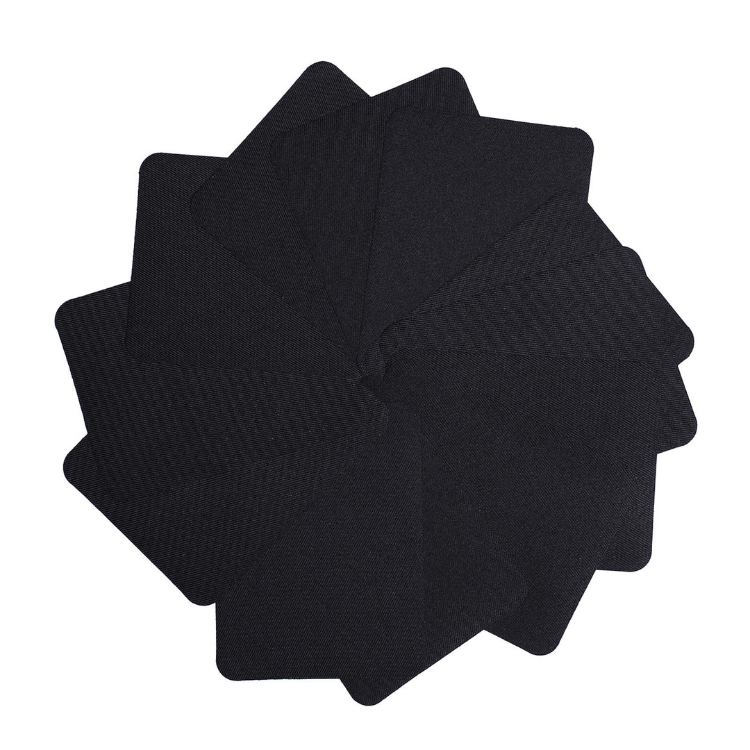 3 x 4.1 12 Pieces Square 4 Colors Denim Iron on Patches for Clothing Repair, Denim Patches for Jeans Kit, Iron for Jeans & Clothing Repair