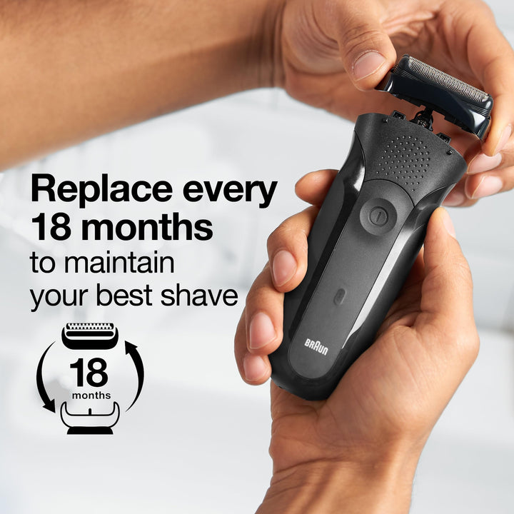 Series 3 Electric Shaver Replacement Head - 21B - Compatible with Electric Razors 300s, 310s, 3010BT