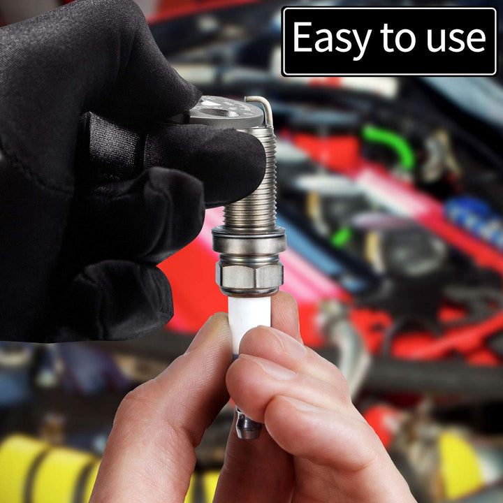 Spark Plug Tool Spark Plug Gauge Measuring Tool Wire Spark Plug Gauge Tool Scaled from 0.020 to 0.100 Inch (1)