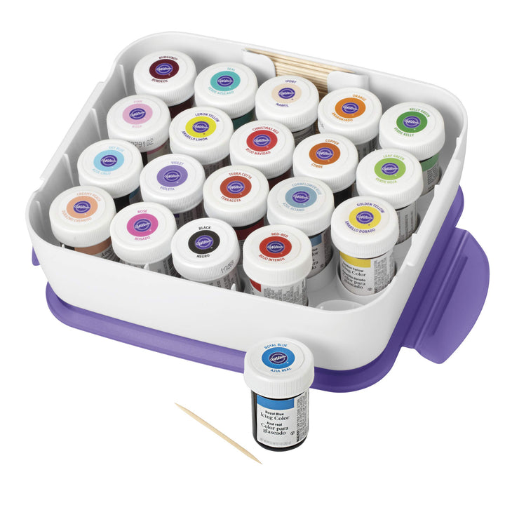 Case Color Organizer, White/Purple