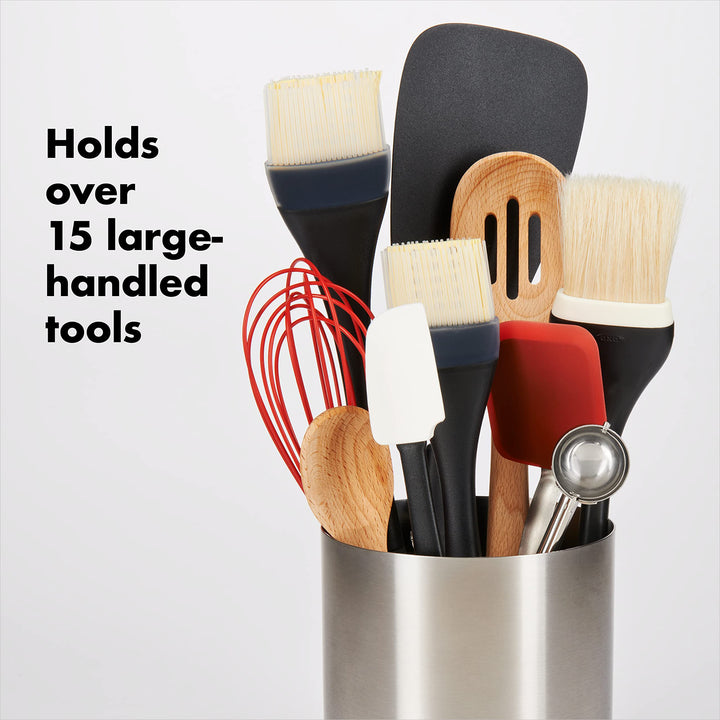 Good Grips Stainless Steel Rotating Utensil Holder
