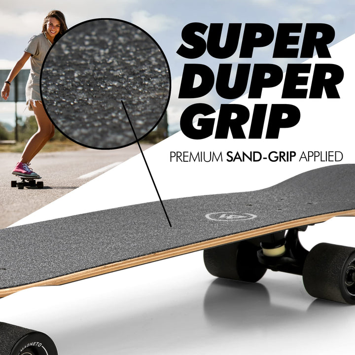 Complete Skateboard | 27.5 x 7.5 | Canadian Maple Wood | 60 MM Urethane Wheels | Double Kick Concave Deck | Kids Skateboard Cruiser Skateboards | Skateboard for Beginners, Teens & Adults