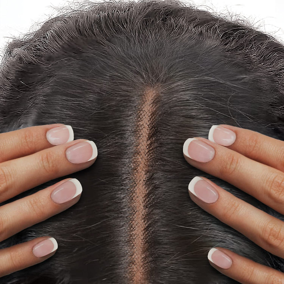 Fake Scalp Tape Lace Wig Grids and Knots Eraser Silicone Melting Tape, Bye Bye Lace Grid HD Natural Hide Cover Skinlike Durable Breathable Reusable Ultra-Thin Non-Slip Tape (Natural)