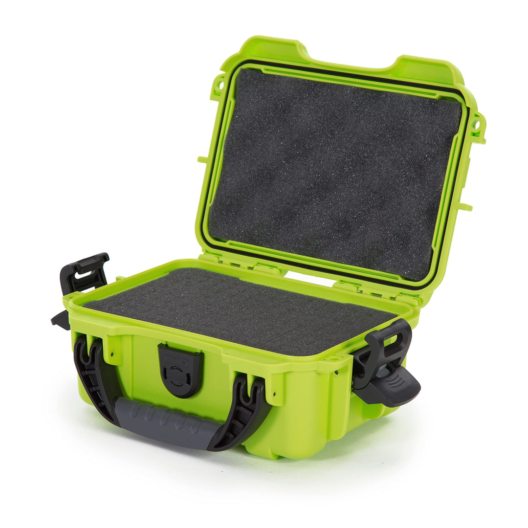 903 Small Waterproof Hard Case with Foam Insert 9.1 x 6.8 x 3.8 - Lime (903-1002)