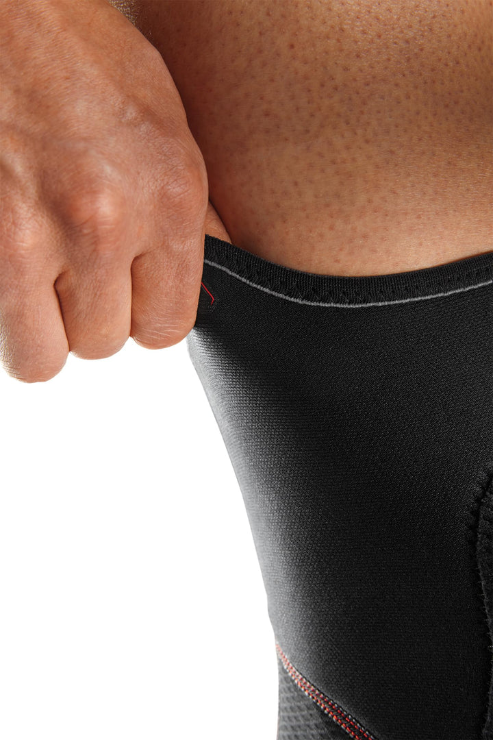 Knee Compression Sleeve, Lightweight Support with Neoprene, for Left & Right Knee, Fits Men & Women, Includes 1 Sleeve, Black, M