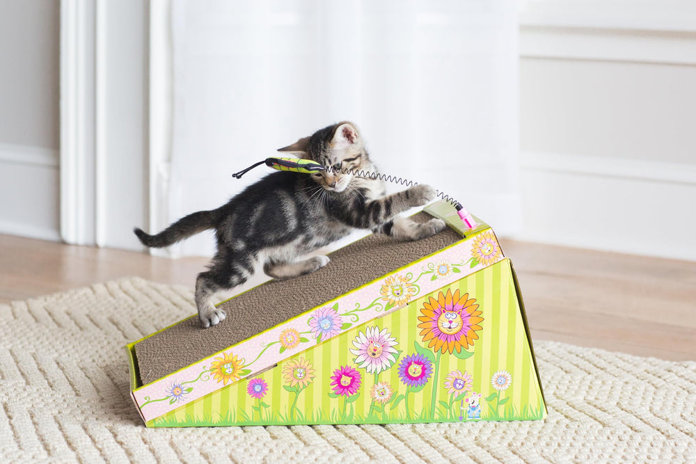 FAT CAT Big Mama's Scratch 'n Play Ramp Reversible Cardboard Toy