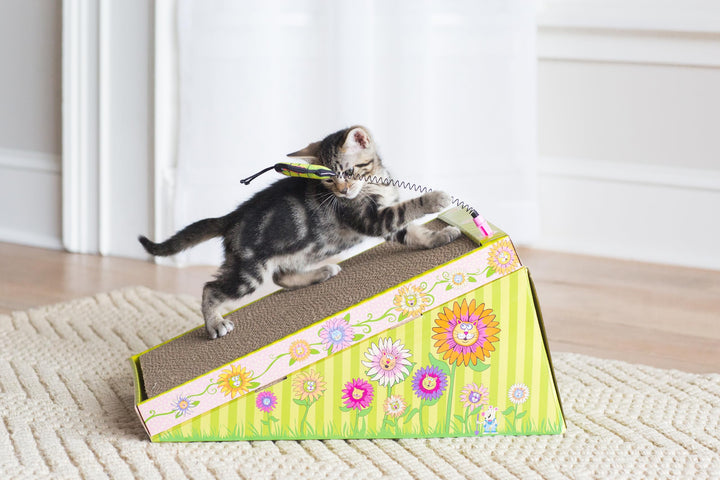 FAT CAT Big Mama's Scratch 'n Play Ramp Reversible Cardboard Toy