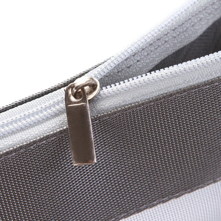 6pcs Multicolored Portable Travel Toiletry Pouch Nylon Mesh Cosmetic Makeup Organizer Bag with Zipper (ST-CB0616)