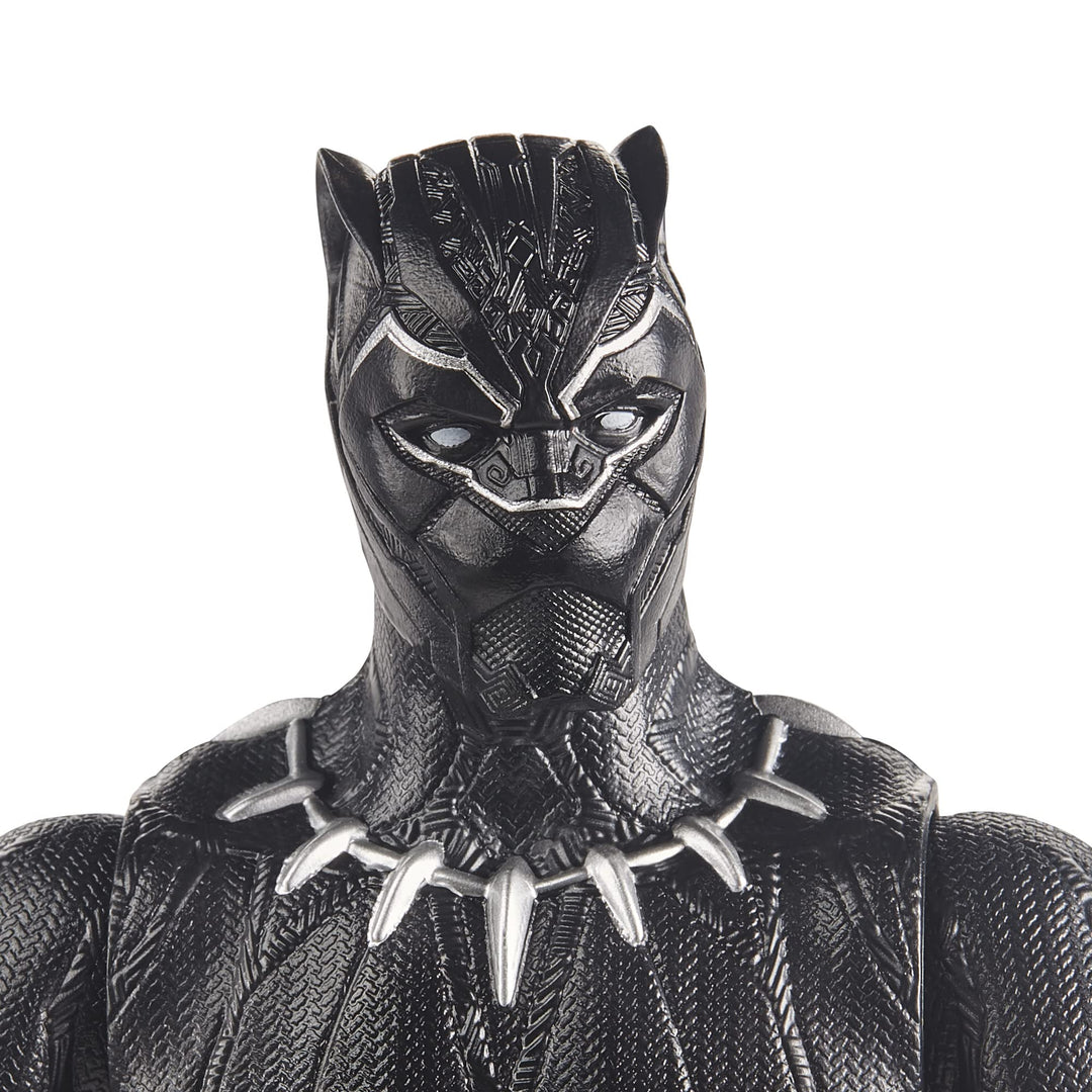 Marvel Titan Hero Series Black Panther Action Figure, 12-Inch Toy, Inspired by Marvel Universe, for Kids Ages 4 and Up