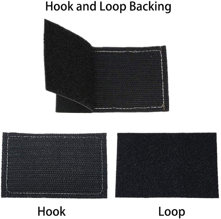 4 Pack Russia Escape from Tarkov Bear USEC IR Infrared Reflective Patch - Tactical Military Badges Decorative Appliques - Hook and Loop Fastener Backing
