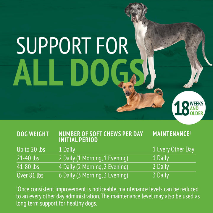 Hip and Joint Soft Chews for Dogs, 90 Count,Liver,6.3 oz