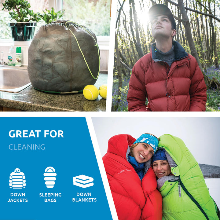 Down, Down Wash.Direct, 300ml, Specialty Cleaner for Down Jackets, Outerwear, Vests, Sleeping Bags, Quilts, and Bedding, Restores Loft, Warmth, Insulation, and Water Repellency