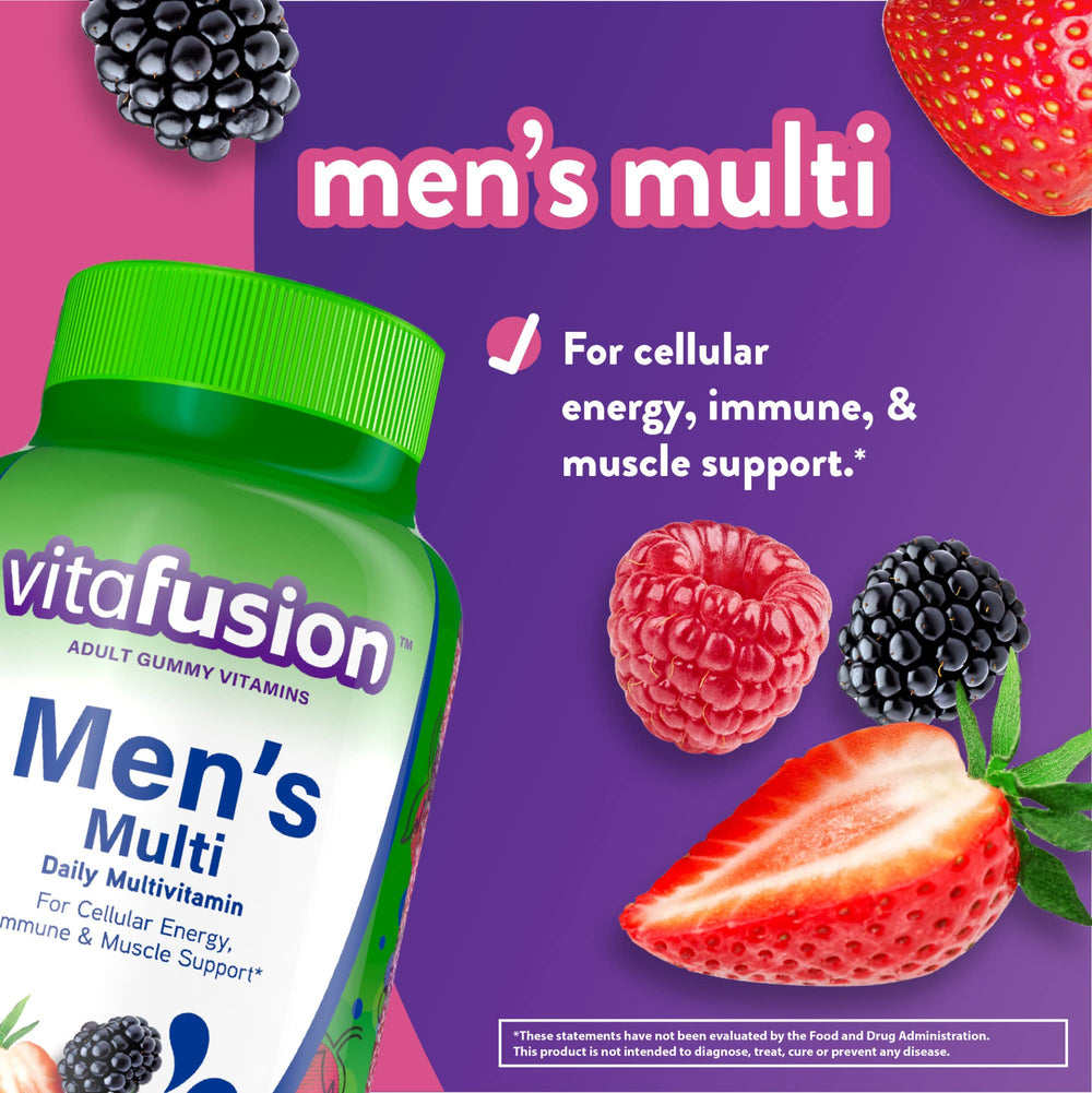 Men's Powerful Multi - Natural Berry 150 Gummies
